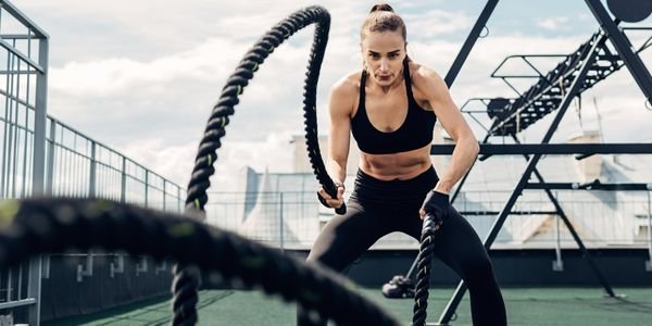 Battle Rope Waves Workout